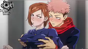 jujutsu kaisen futa [Jujutsu Kaisen] Ryomen Sukuna está a ajudar Mei Mei a expandir o seu território com o seu pénis! 