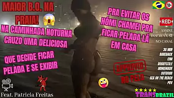 trans negra pelada Flagras 